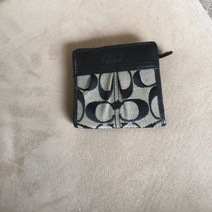 Small coach wallet
