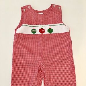 Christmas Baby Boy Longall Overall in 6 Months