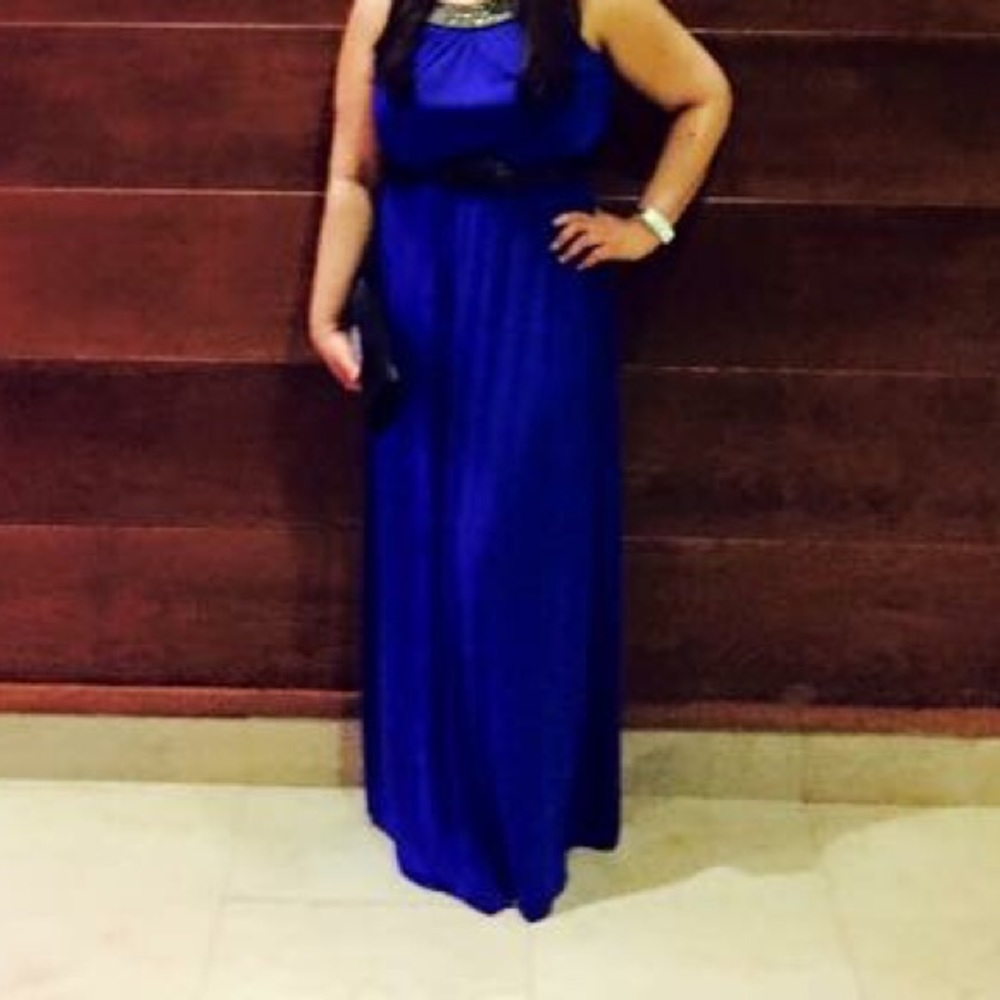Royal Blue Maxi Dress