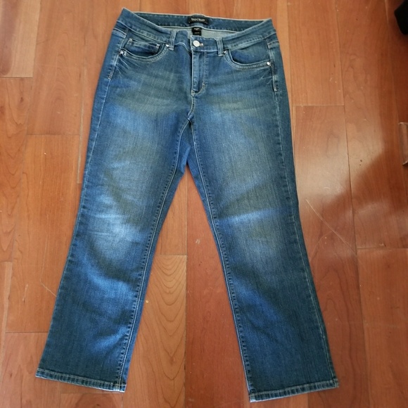 WHBM "Blanc" Cropped Size 10 - Picture 1 of 8