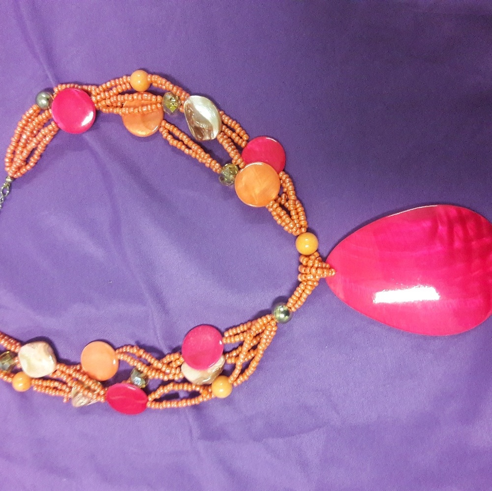 Beautiful, bold & bright necklace