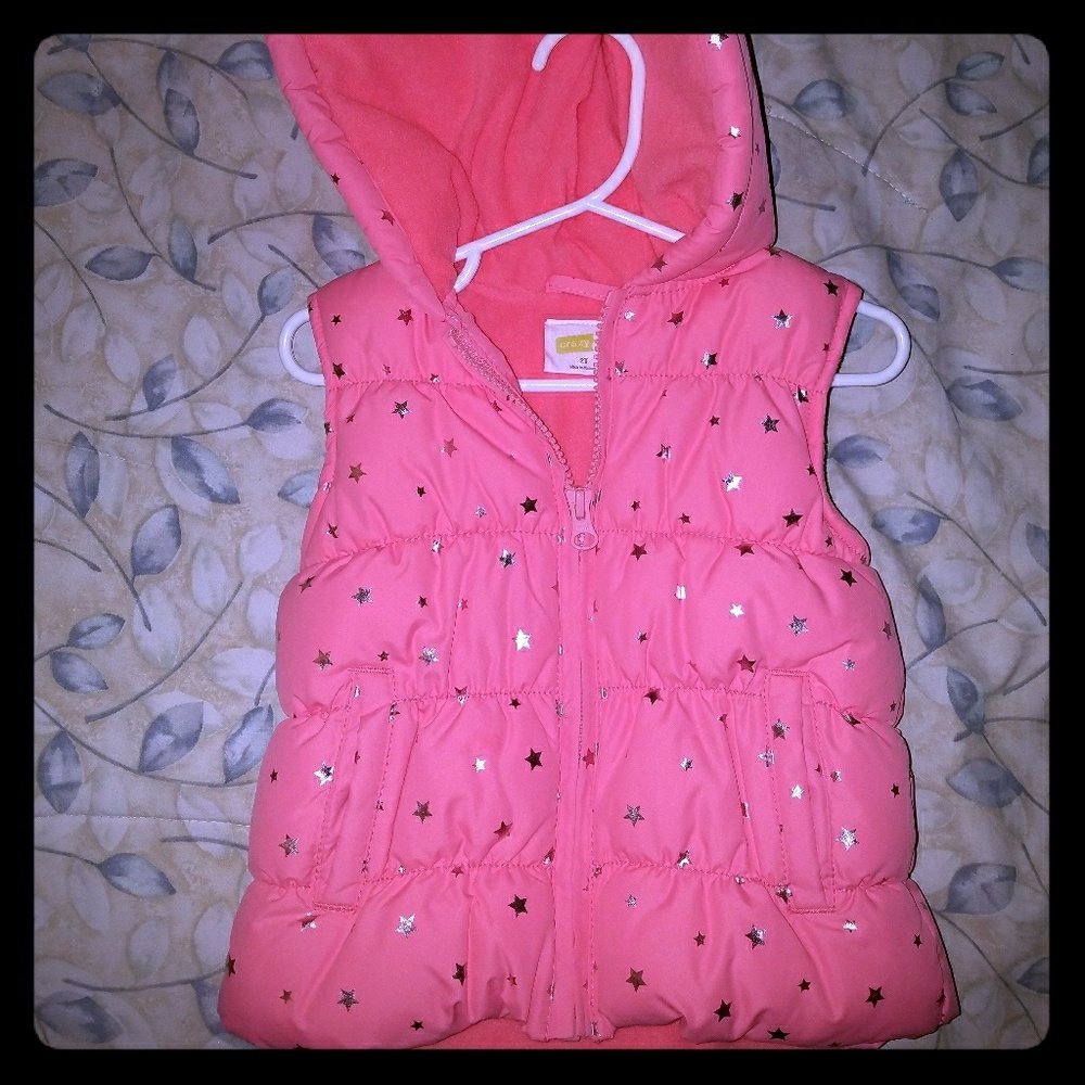 Toddler Puffer Vest/Hoodie, NWOT