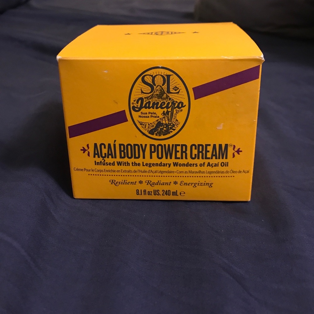 Sol de janeiro açaí body power cream