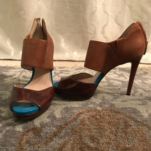 Vnce Camuto Canaday Cutout Peep-toe Sandal