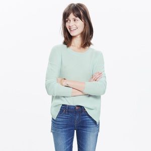 Madewell warmlight pullover sweater in Grey - M