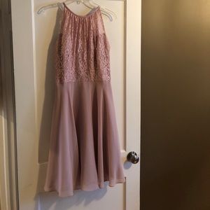 Blush Jasmine bridesmaids dress size 14
