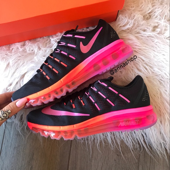 nike air black pink