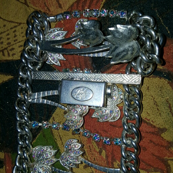 Rare Kirks Folley Palm Tree's crystals bracelet - Picture 3 of 4