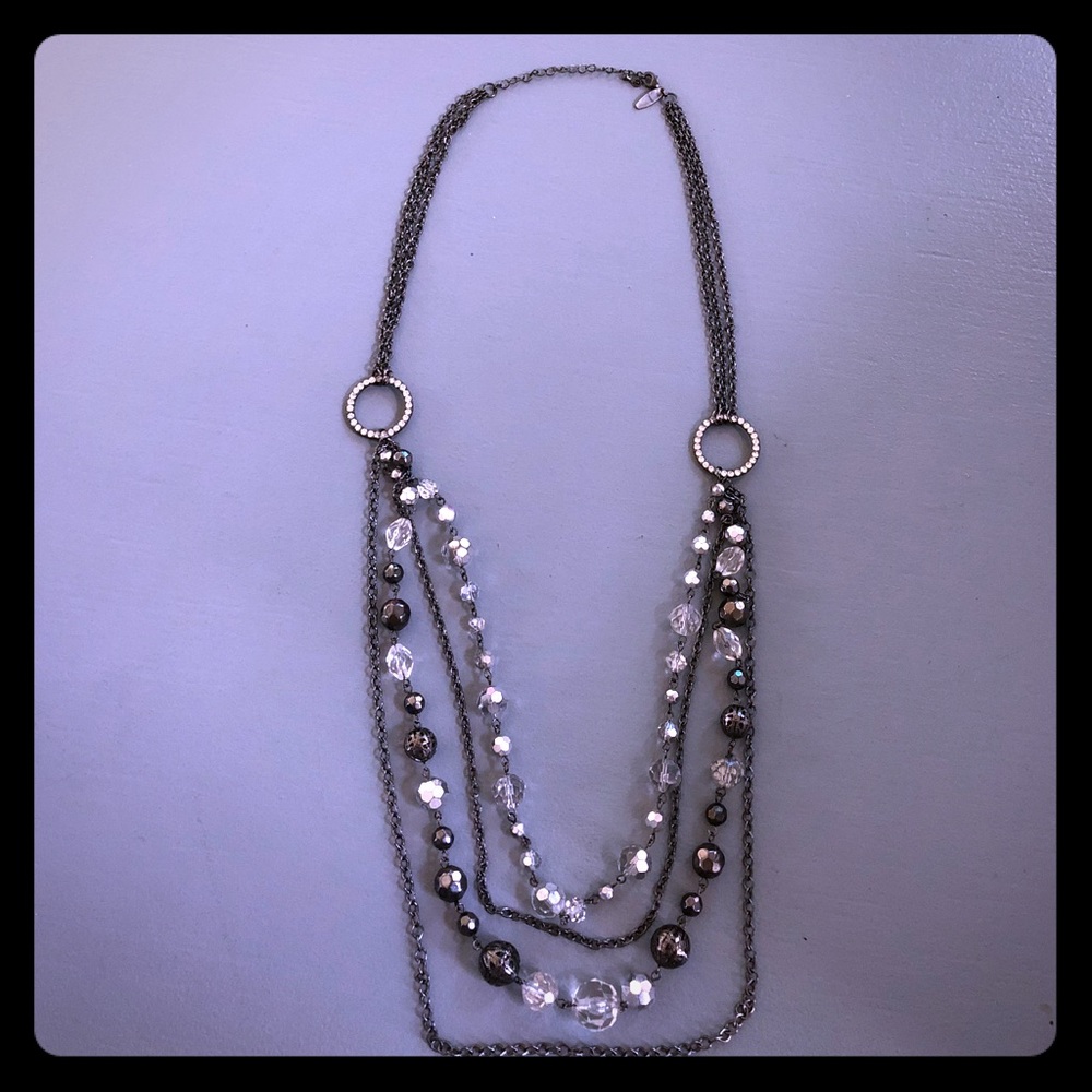 Layered statement necklace
