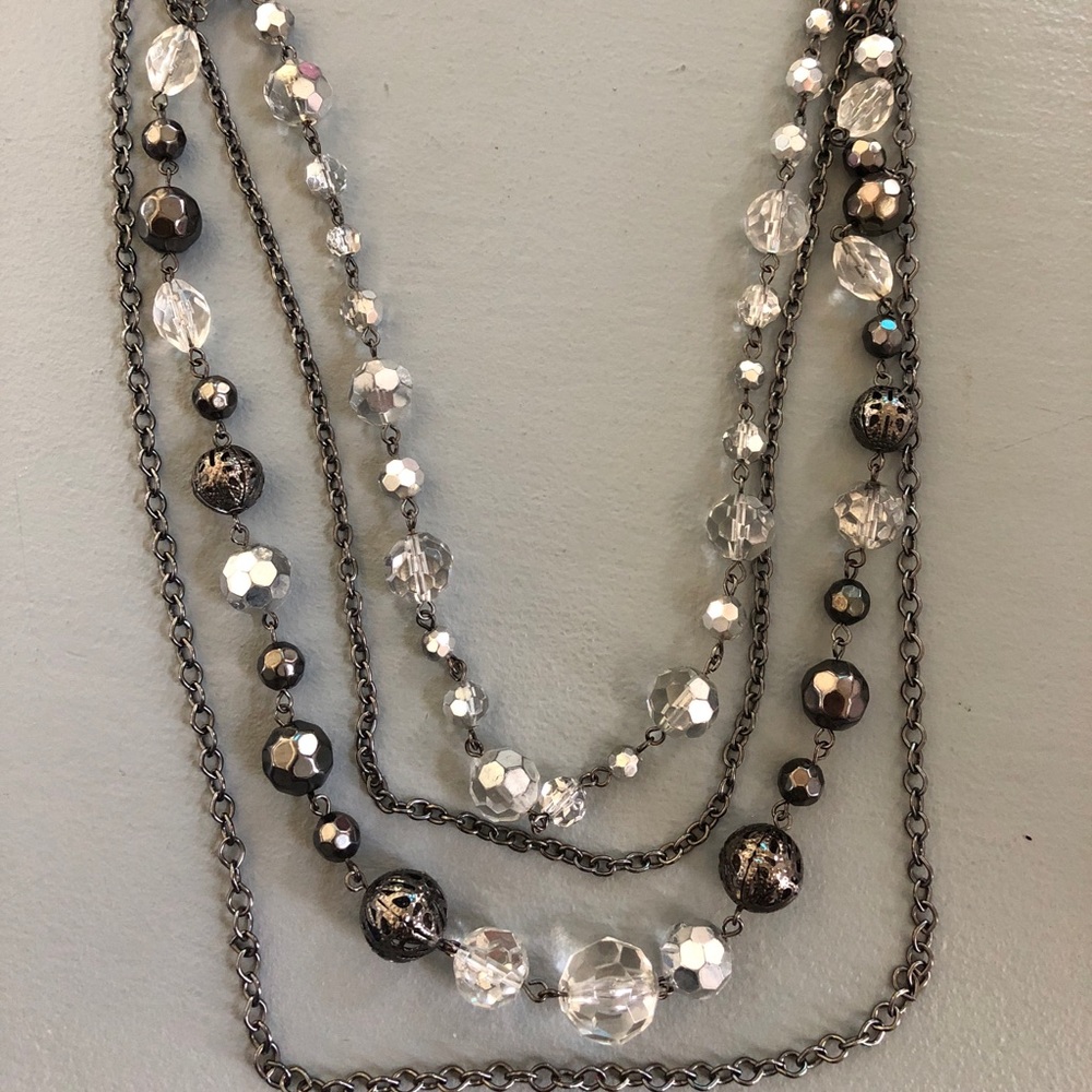 Layered statement necklace - Picture 2 of 6