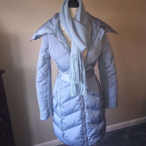 ice blue winter coat