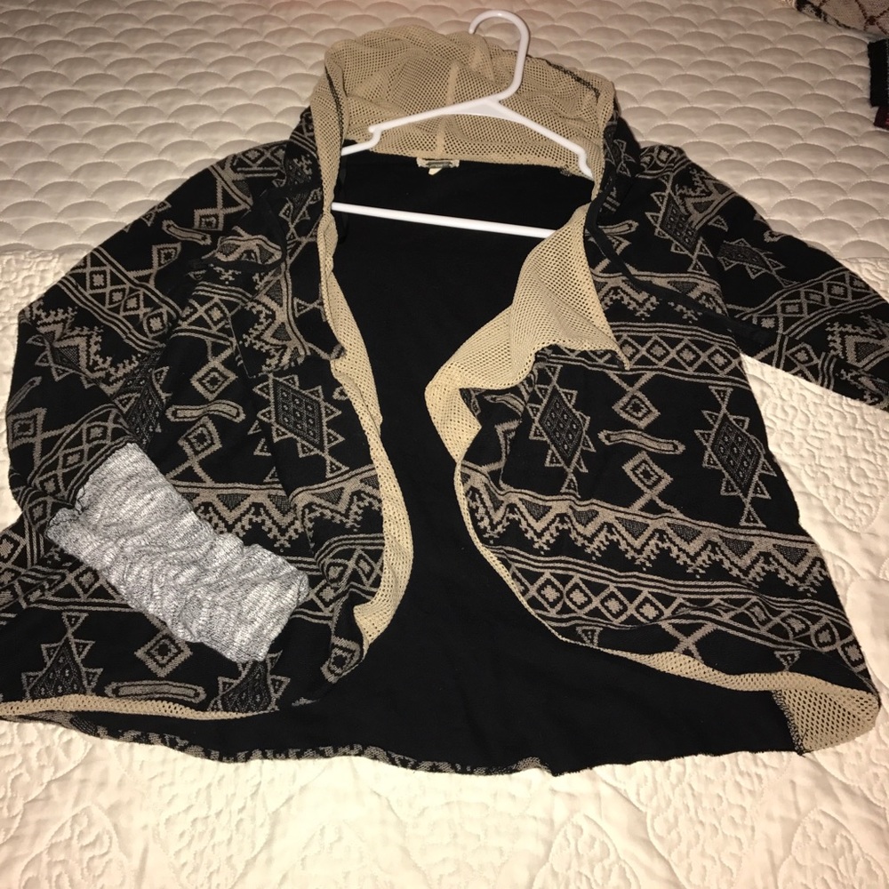 Gimmicks hooded cardigan