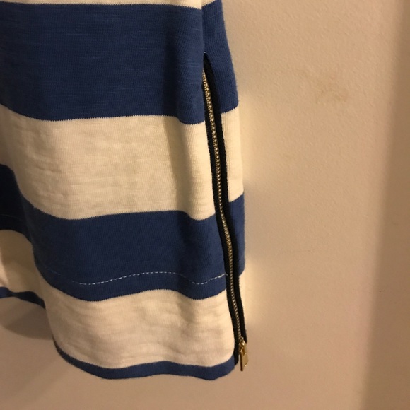 Jcrew striped tshirt dress-nice and thick!! - Picture 3 of 4