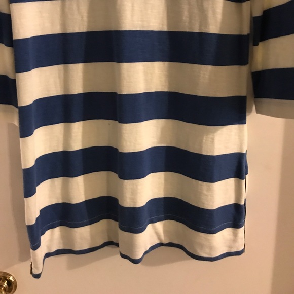 Jcrew striped tshirt dress-nice and thick!! - Picture 4 of 4