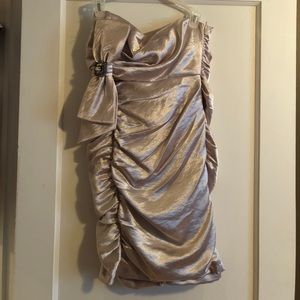 Metallic dress size 7