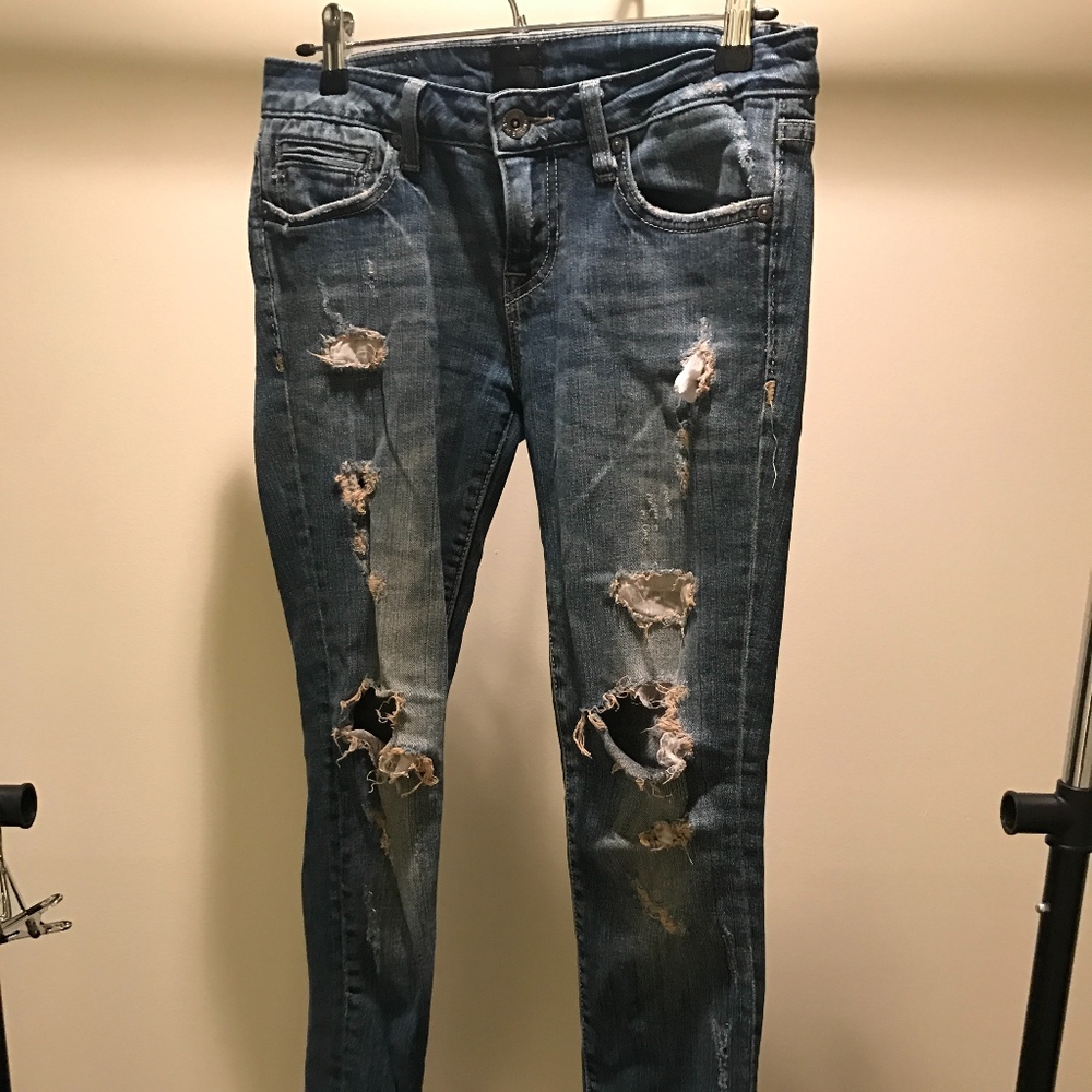 ripped jeans