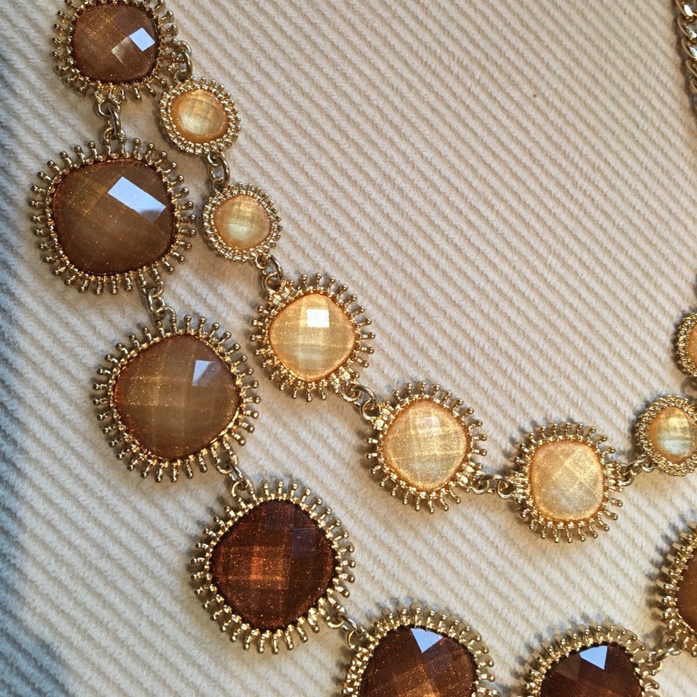 Statement Necklace Adjustable Chain - image 3