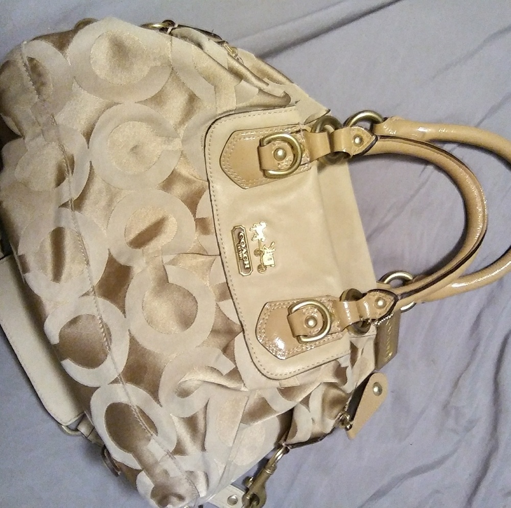 Coach Madison Op Art Sabrina Satchel