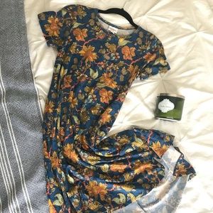 Lularoe Vintage Patterned Carly