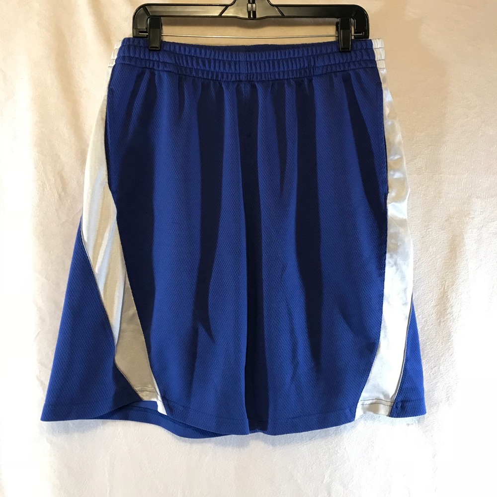 NBA Royal Blue White Basketball Shorts Size L