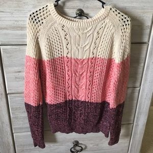 Multicolored sweater