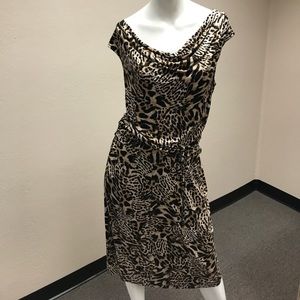 Leopard print dress