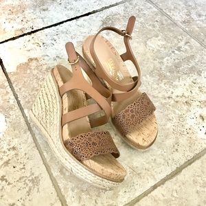 Authentic SALVATORE FERRAGAMO 'Gioela' wedges