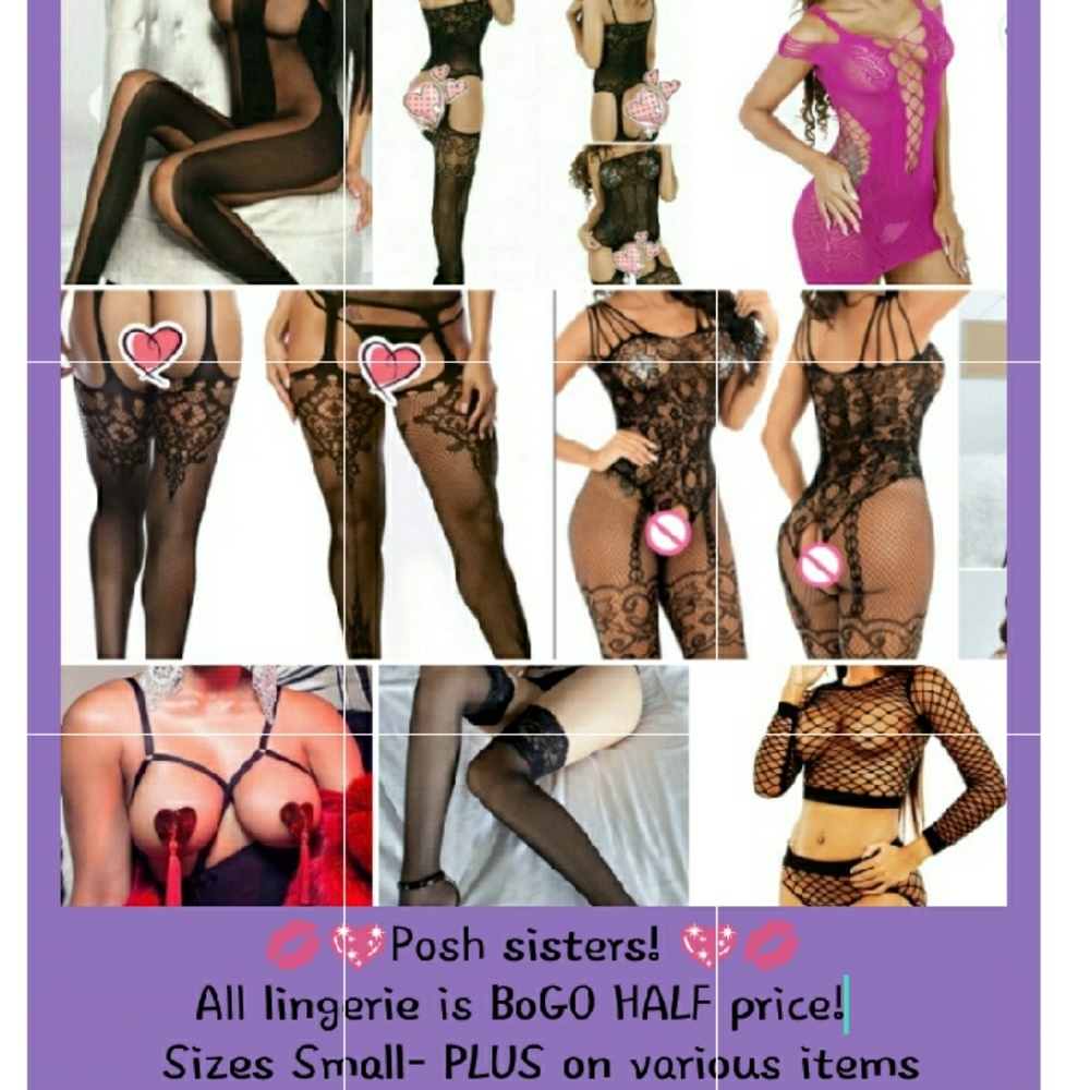 BoGo Half on all lingerie! 👄👙