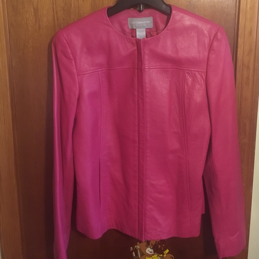 Leather jacket