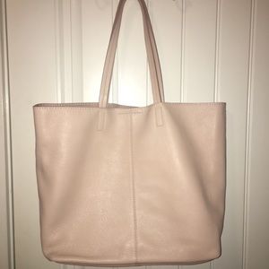 Banana republic calfskin leather tote, NWOT