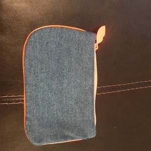 denim accessory bag