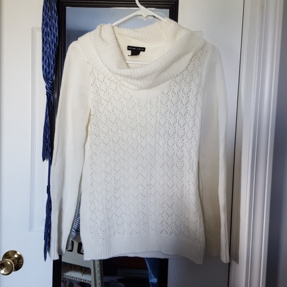 New York and company cowl neck sweater