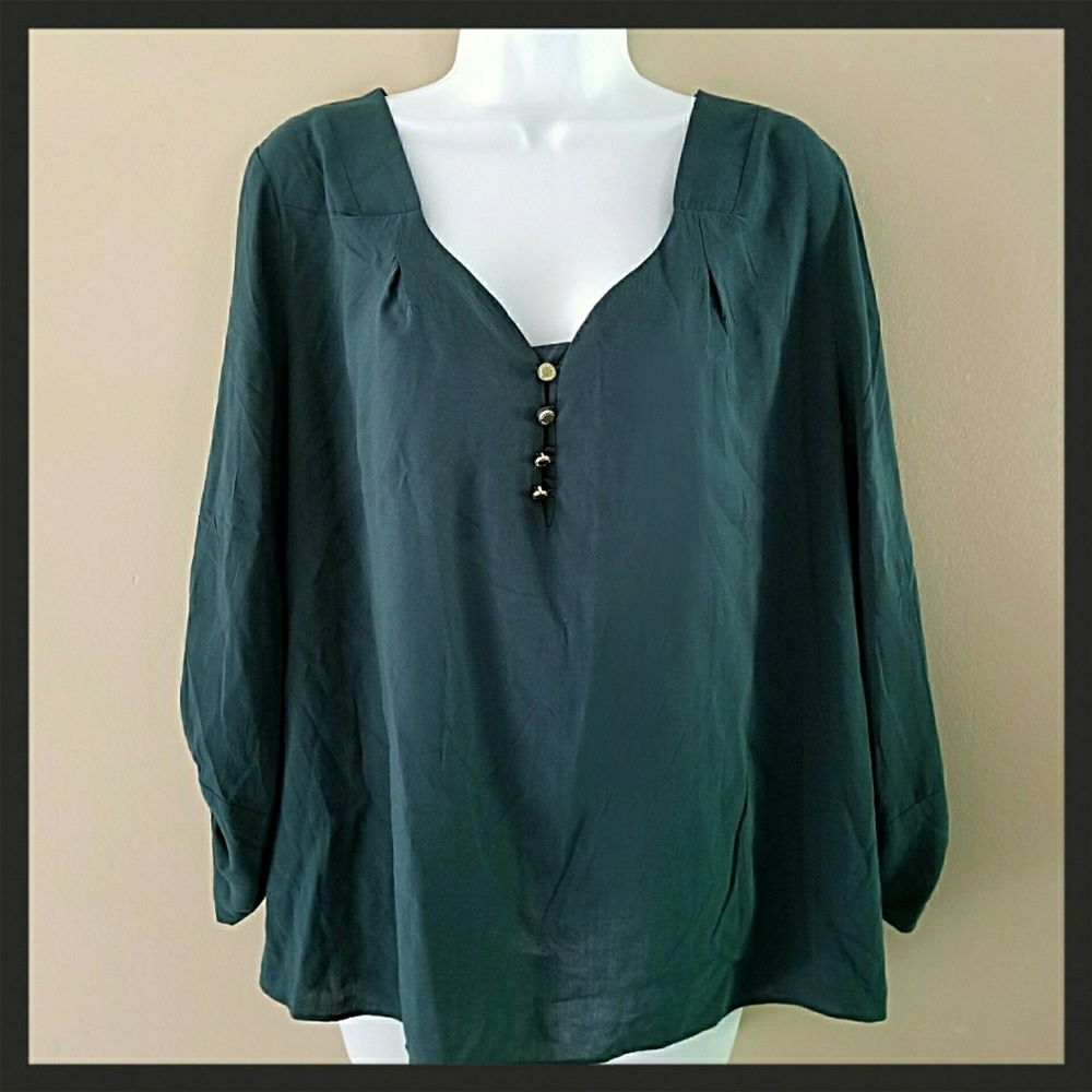 Beautiful Silky Maria Filó Blouse