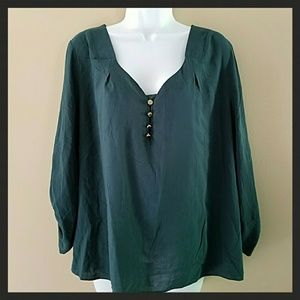 Beautiful Silky Maria Filó Blouse