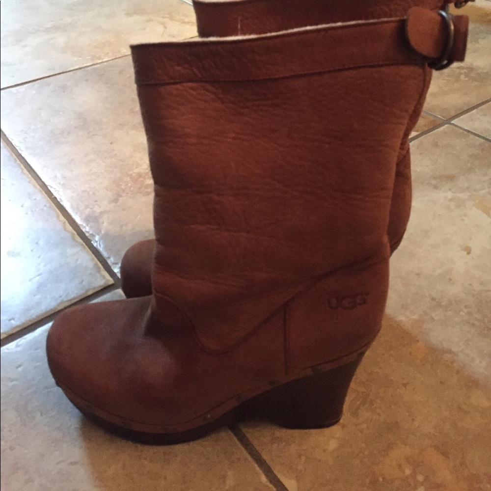 Healed UGG boots