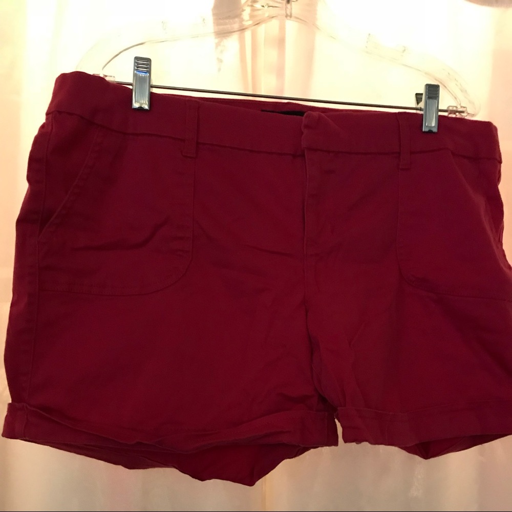 Pink Cotton Shorts