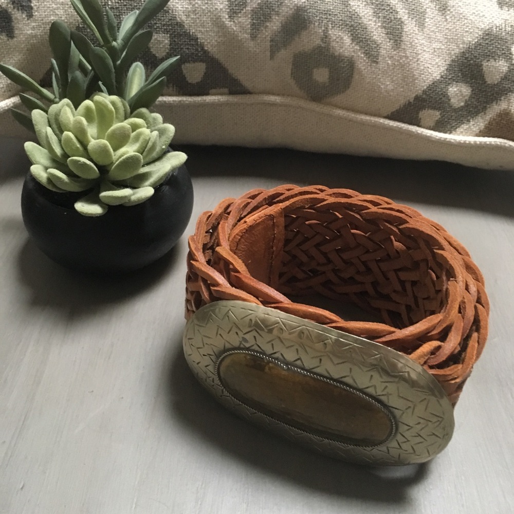 HANDCRAFTED Moroccan Leather Belt