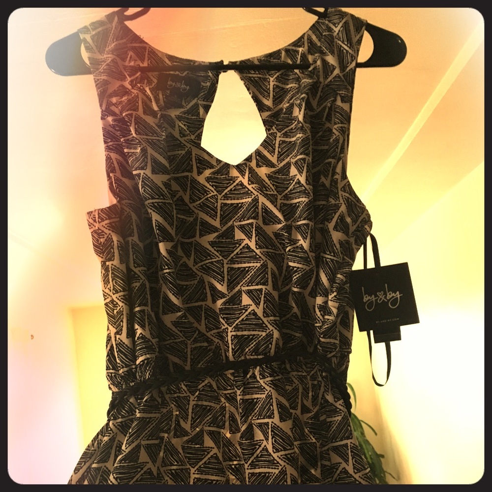 Triangle print Dress