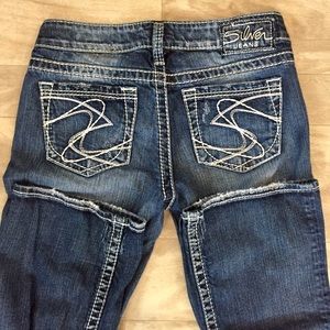 Silver jeans
