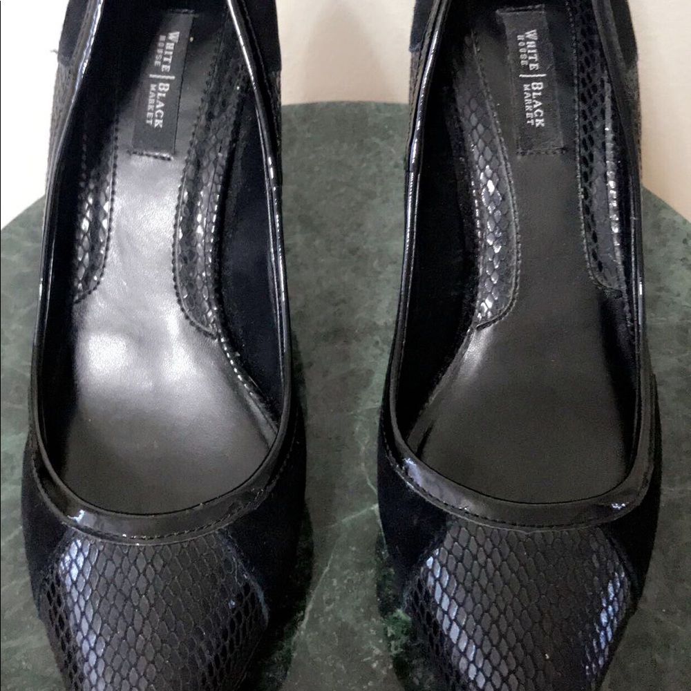 White House black market black heels