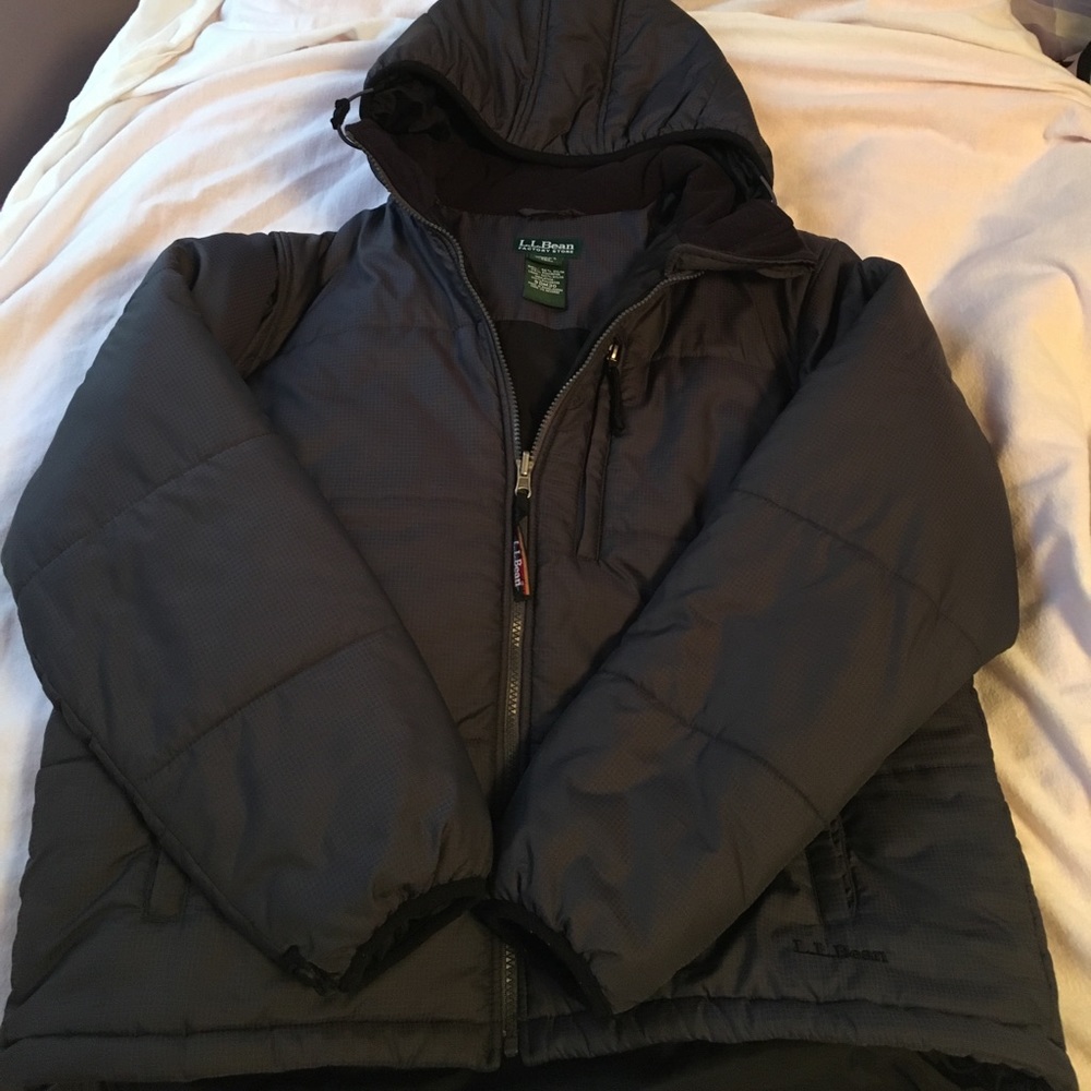 LL BEAN insulated shell
