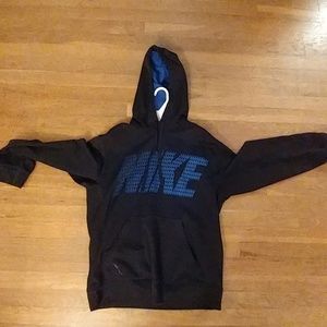 New Nike Hoodie Black and blue