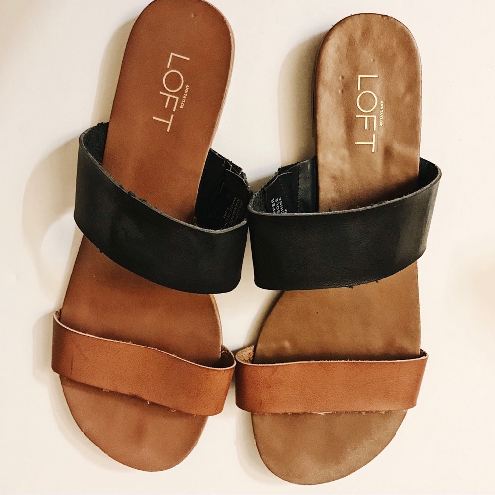 Loft Two Toned Sandals