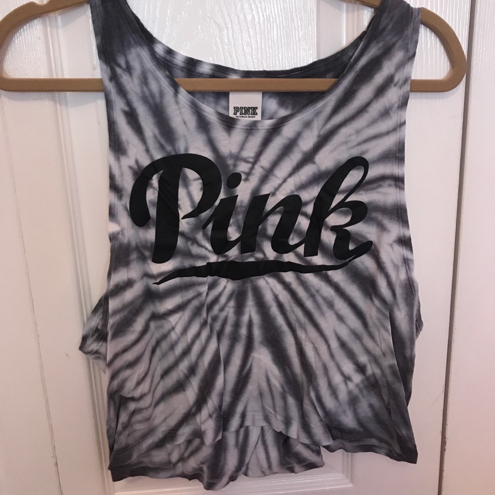 PINK cropped tank