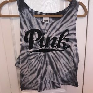 PINK cropped tank