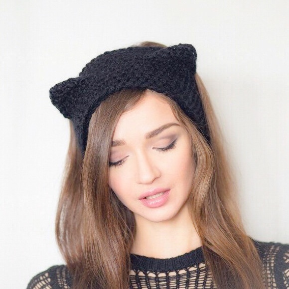 🐱 KITTY Cat Animal Ear Headband 😻 - Picture 4 of 7