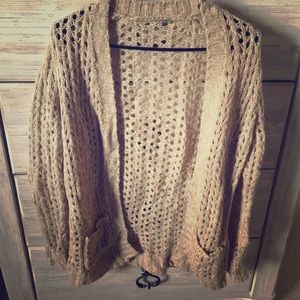 Cream cardigan