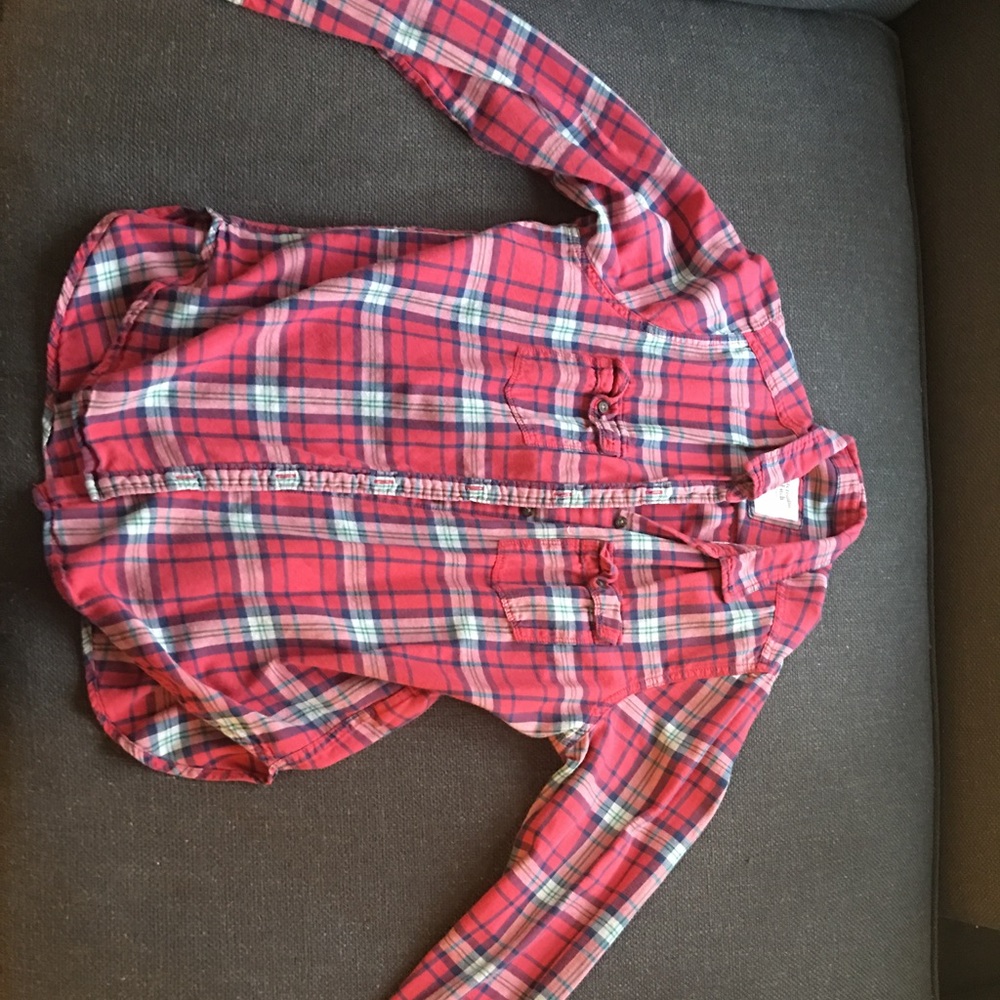 Women's Cotton Flannel Abercrombie Shirt. Medium