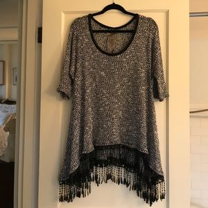Women’s Fringe Tunic/Sweater