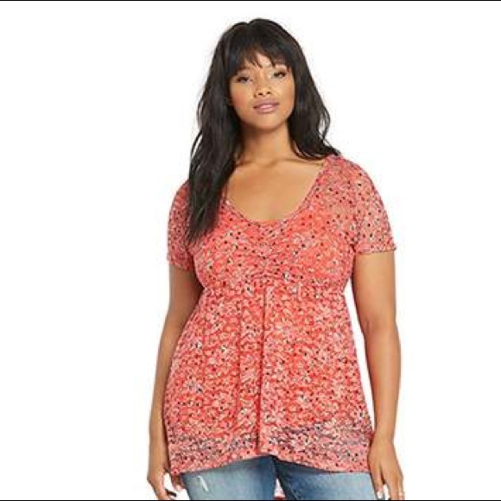 Torrid Floral Lace top